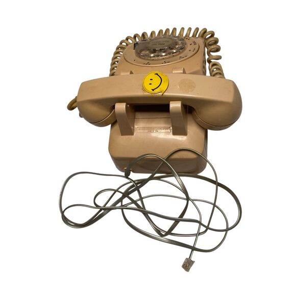 Stromberg Carlson Beige Rotary Dial Landline Telephone Vintage SC63 USA Phone - Picture 2 of 14